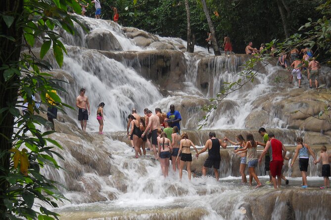 Blue Hole and Dunn'S River Falls Tour With Lunch and Cocktails at Reggae Hill - Tour Overview and Inclusions