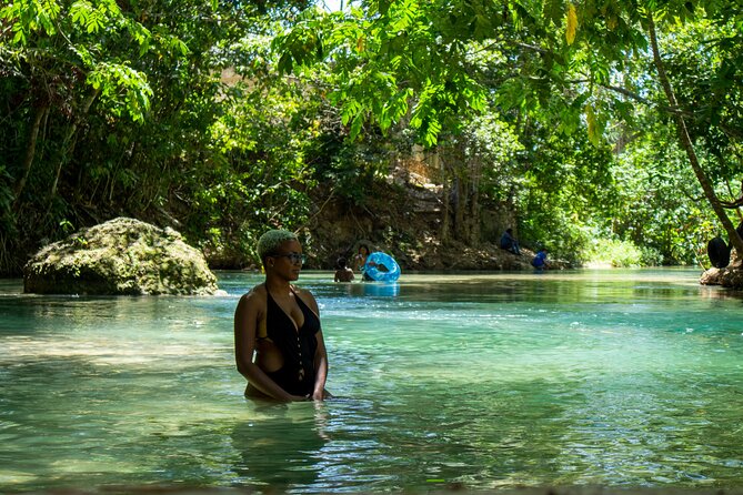 Blue Hole and Dunn'S River Falls Tour With Lunch and Cocktails at Reggae Hill - Exploring Blue Hole and Dunns River Falls