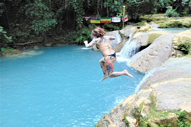 Blue Hole and Secret Falls Day Trip Plus Shopping From Falmouth - Transportation Details