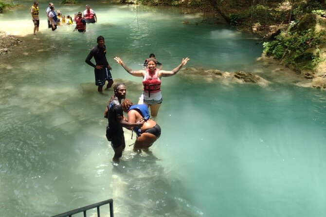 Blue Hole and Shopping in Ocho Rios Jamaica - Booking and Cancellation