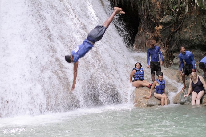 Blue Hole & Dunns River Falls With Lunch From Falmouth and Montego Bay - Physical Requirements and Restrictions