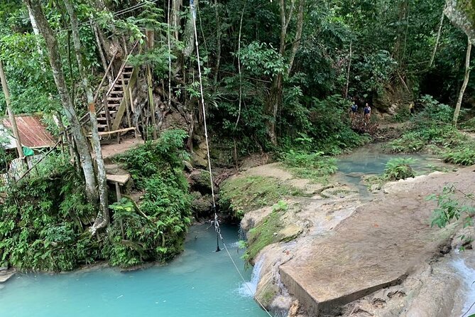 Blue Hole & Dunns River Falls With Lunch From Negril - Exploring Blue Hole