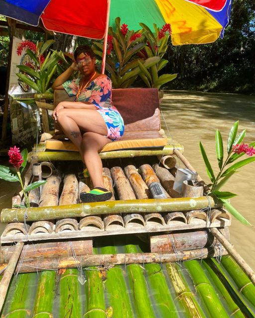 Blue Hole, Horseback Riding and Bamboo Rafting Private Tour - Activities and Highlights