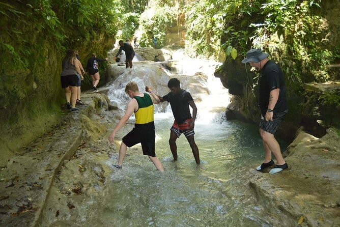 Blue Hole Ocho Rios Day Trip and ATV Adventure From Montego Bay - Exploring the Blue Hole