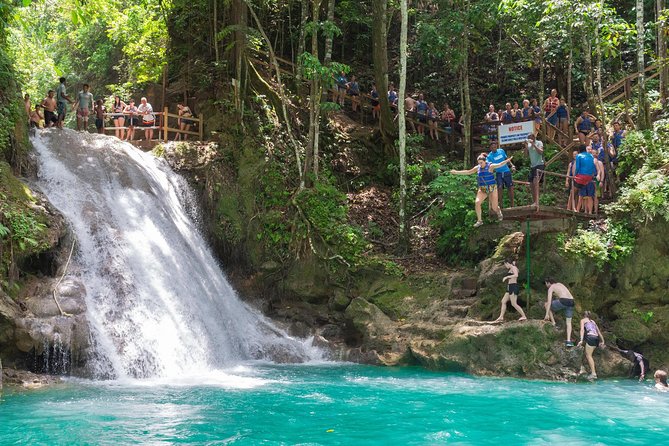 Blue Hole Ocho Rios From Falmouth Cruise Port - Transportation and Pickup