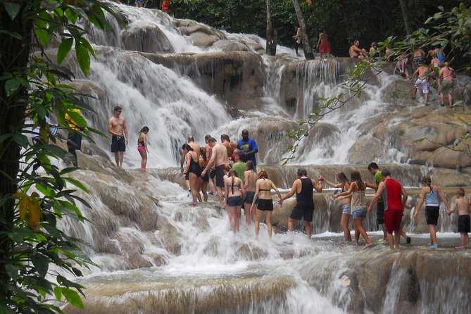 Blue Hole Plus Secret Falls and Dunns River Falls Combo From Falmouth Hotels - Booking and Cancellation Policies