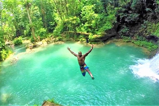 Blue Hole Plus Secret Falls and Dunns River Falls Combo From Runaway Bay Hotels - Tour Experience and Customer Feedback