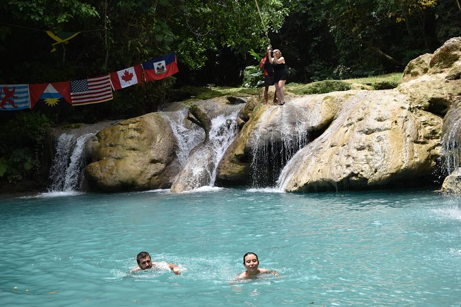 Blue Hole Plus Secret Falls & Dunns River Falls From Grand Palladium - Pickup Information