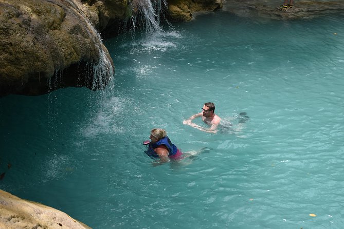 Blue Hole Plus Secret Falls & Dunns River Falls From Grand Palladium - Exploring Blue Hole