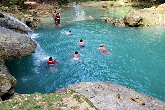 Blue Hole & Secret Falls Day-Trip With Shopping From Grand Palladium - Booking Information