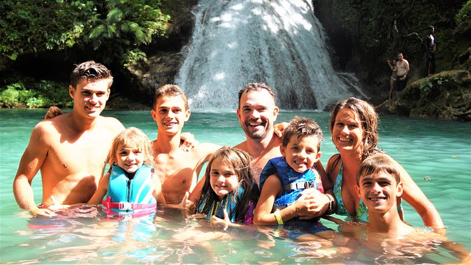 Blue Hole & Secret Falls Day-Trip With Shopping From Grand Palladium - Transportation Provided