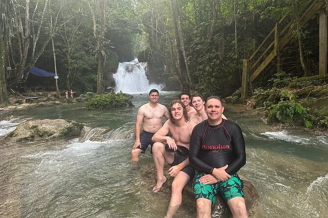 Blue Hole Secret Falls From Montego Bay * {Entry Fee Included } - Visiting Secret Falls