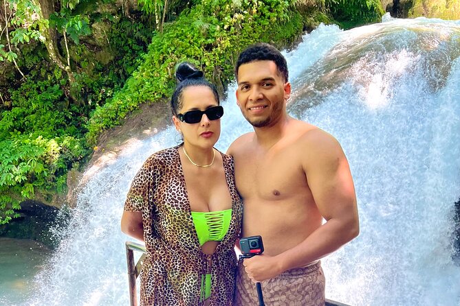 Blue Hole Waterfalls and Bamboo Rafting With Transportation - Transportation and Logistics