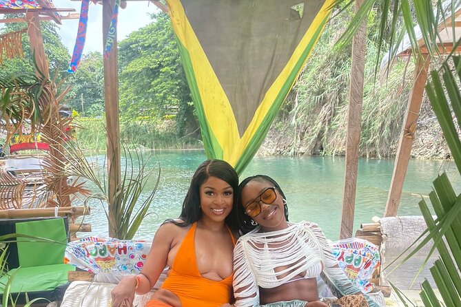 Blue Hole Waterfalls and Bamboo River Rafting Tour From Ocho Rios - Exploring Blue Hole Waterfalls