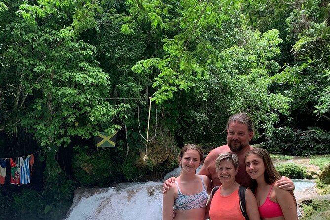 Blue Hole Waterfalls and Bamboo River Rafting Tour From Ocho Rios - Bamboo River Rafting Adventure