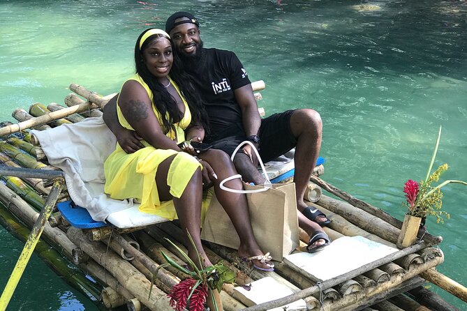 Blue Hole Waterfalls + Bamboo River Rafting Tour From Ocho Rios - Pickup and Transportation