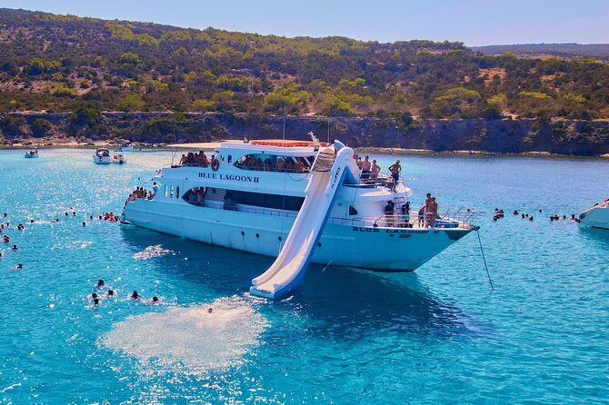 Blue Lagoon (Akamas) From Paphos With Water Slide and Aircon - Scenic Drive and Descriptions