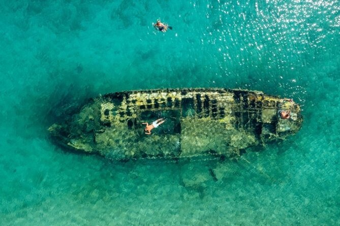 Blue Lagoon, Shipwreck, and Trogir With Lunch and Drink - End Point and Return