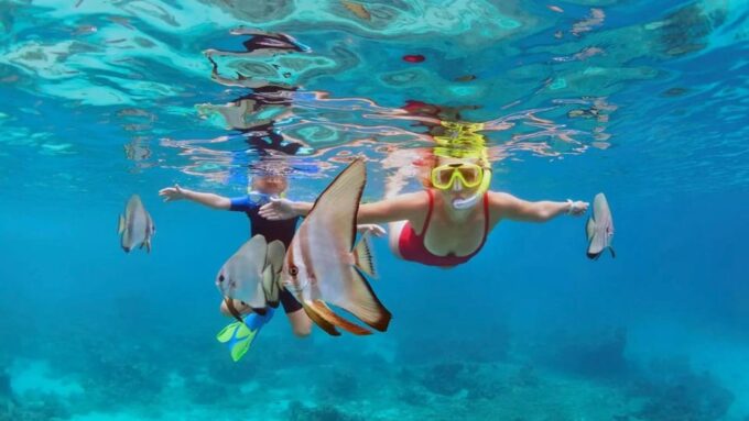 Blue Lagoon Snorkeling Adventure, Monkey Bar, Waterfall - Private Group Option