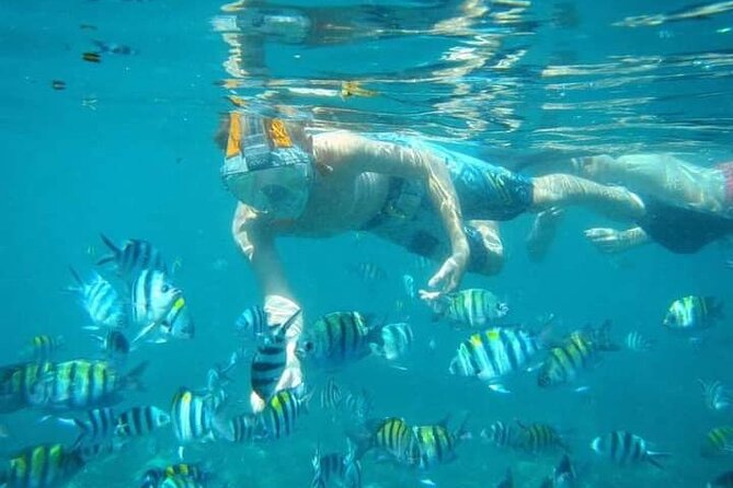 Blue Lagoon Snorkeling Kanto Lampo and Tegenungan Waterfall Tour - Pickup Information