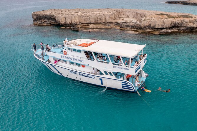 Blue Lagoon Trip With Slide & Music Departing From Latchi Harbour - Review Highlights