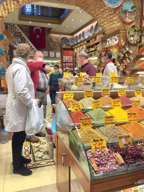 Blue Mosque, Basilica Cistern, Grand Bazaar Guided Tour - Key Points