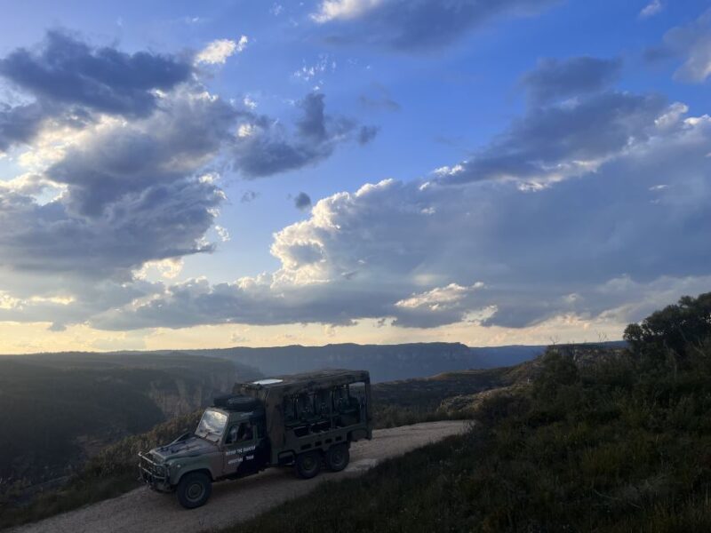 Blue Mountains 90 Minute Army Truck Adventures - Key Points