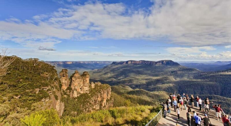Blue Mountains Adventure: Scenic World, Zoo & Koala Photo - Katoomba Cascades & Cahills Lookout