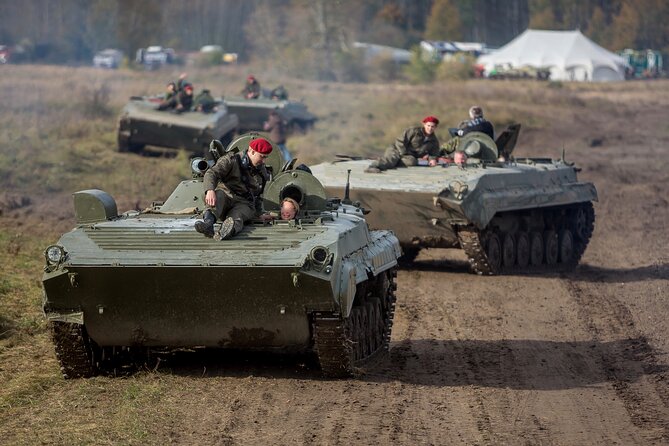 BMP Tank Driving Experience Prague - Health and Safety Considerations