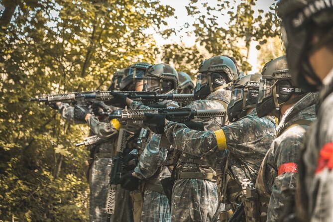 BMP Tank Ride & Magfed Paintball Adventure Prague - Meeting Point and Pickup Details