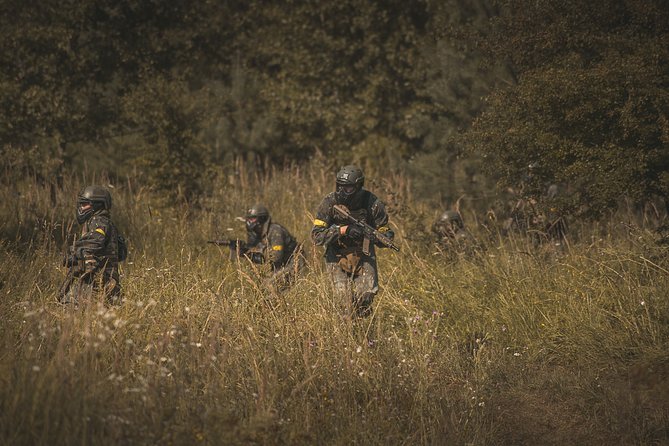 BMP Tank Ride & Magfed Paintball Adventure Prague - Immersive Paintball Battle Scenarios