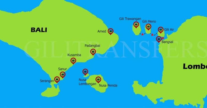 Boat Between Gili Island and Lombok (Inter Island) - Transfer Options