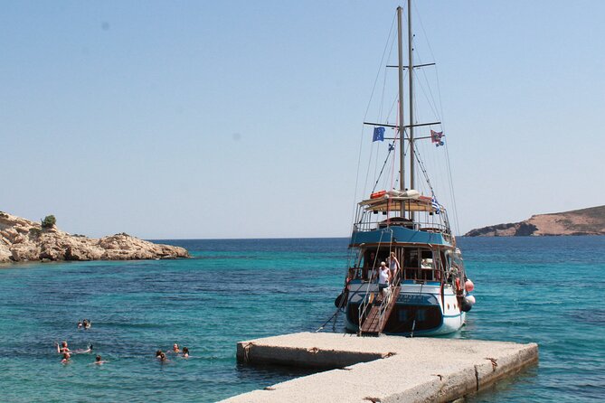 Boat Cruise to Rinas Cave & Ano/Kato Koufonisi With BBQ Lunch - Overview of the Boat Cruise