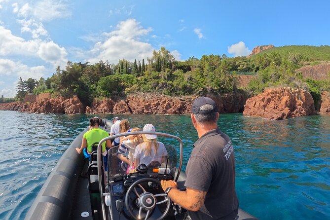 Boat Excursion - Cannes Esterel Coves Insight – 1H30 - Confirmation and Booking