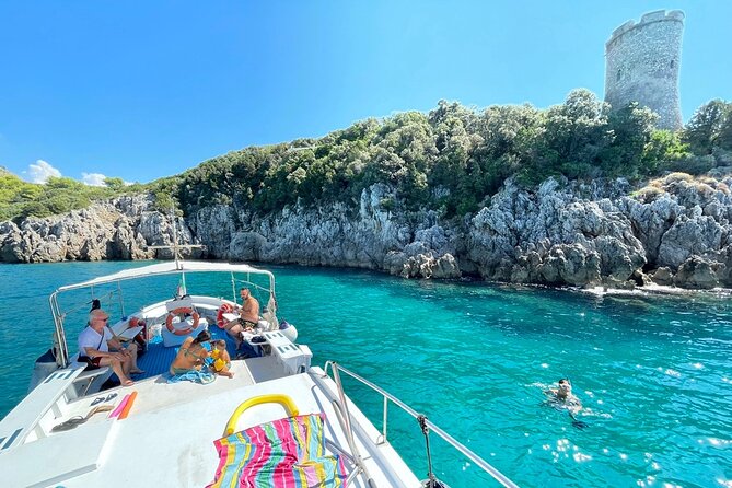 Boat Excursion to Gaeta With a Stop for Swimming and Snorkeling 2 HOURS - Inclusions and Accessibility