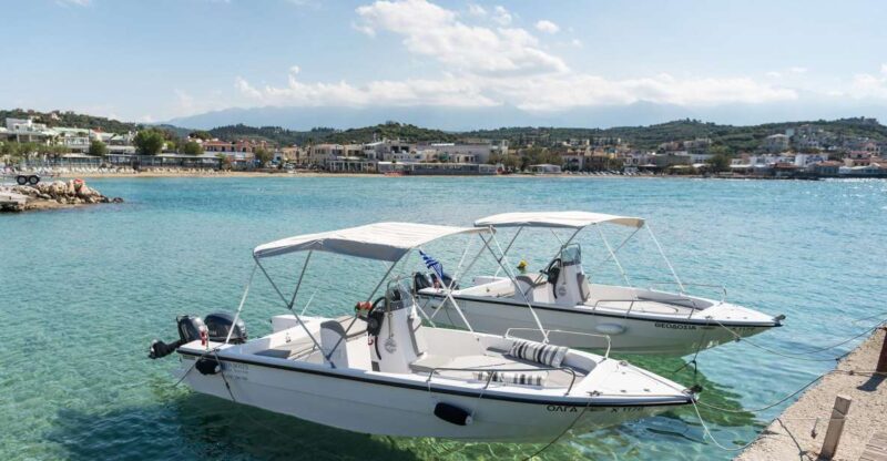Boat Experience in Almyrida - Boat and Equipment