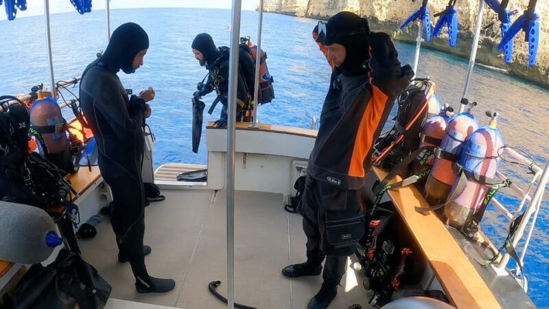 Boat for Scuba Divers: Um El Faroud & Ghar Lapsi - Refreshments and Equipment