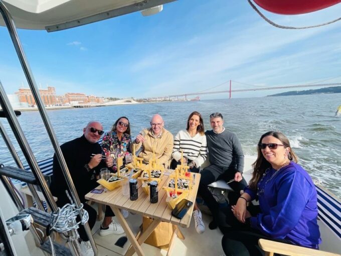 Boat Lisbon Sightseeing Tagus River | Food&Drinks | Diving - Group Booking Options