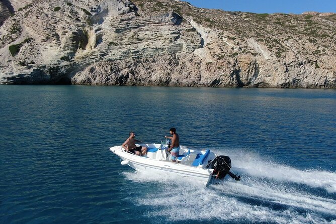 Boat Rental in Milos Island - Meeting and Pickup