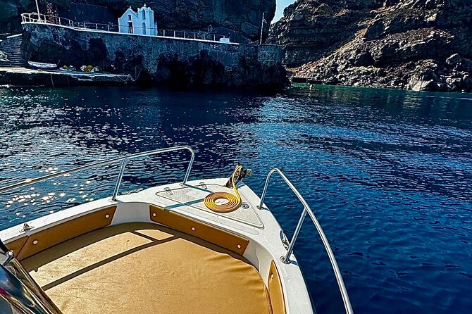 Boat Rental in Santorini - Meeting Point and Pickup