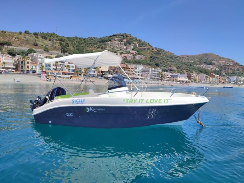 Boat Rental Without License in Letojanni - Boat Features and Equipment