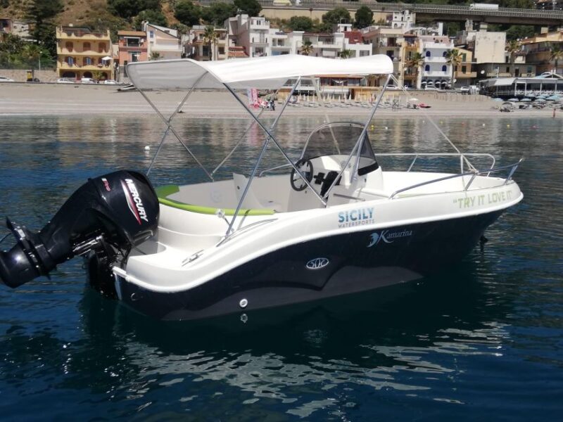 Boat Rental Without License in Letojanni - Boat Features and Equipment