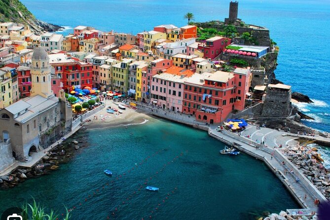 Boat Tour 5 Terre & Portovenere Food - Drink - Music - Swim - Meeting and Pickup Information