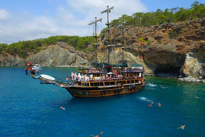 Boat Tour Antalya Kemer - Itinerary Details