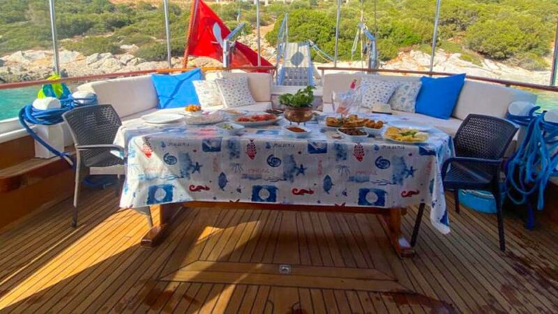 Boat Tour: Bodrum Private Boat Tour for Cruise Customers - Meal and Refreshment Options