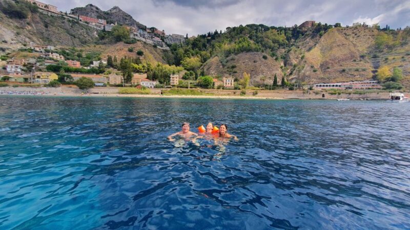 BOAT TOUR FROM TAORMINA & SNORKELING HALF-DAY - Aperitif With Sicilian Delicacies