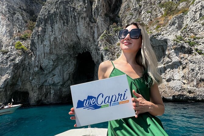 Boat Tour of Capri - Entrance to the Blue Grotto
