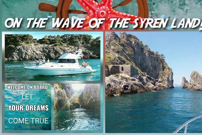 Boat Tour on the Way of the Syrens - Snorkeling and Swimming