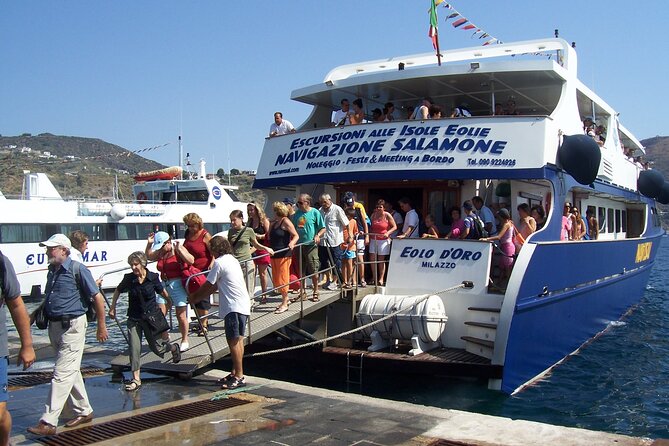 Boat Tour to Lipari and Vulcano From Milazzo - Included Amenities