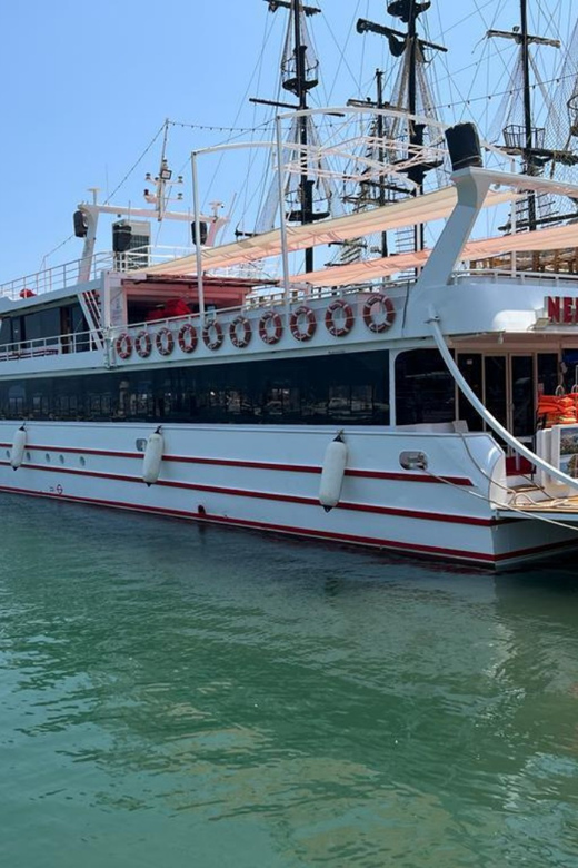 Boat Trip in Alanya With Unlimited Soft Drinks and Lunch - Swim at Cleopatra and Ulas